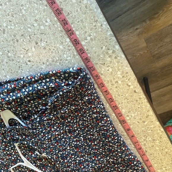 Croft & Barrow Medium Florsl Corrage core  Casual Sleeveless Dress - Picture 9 of 9